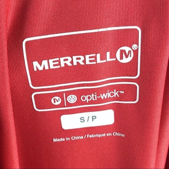 Merrell Opti-Wick Jacket Womens Size Small Hooded Stretch Hiking Athletic - Picture 5 of 5